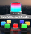 New Color Glass Bluetooth Speaker Sound Led Colorful Light Subwoofer Super Mini Bluetooth Speaker BENNYS 