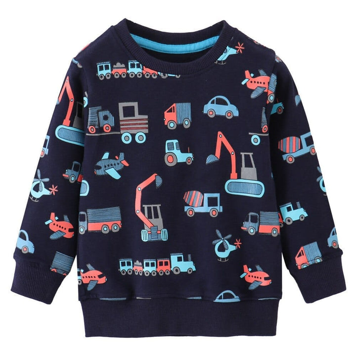 New Cotton Children Sweatshirts with Cartoon Print BENNYS 