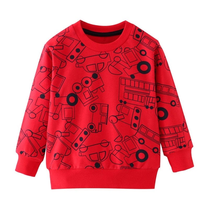 New Cotton Children Sweatshirts with Cartoon Print BENNYS 