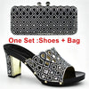 New Fashion Italian Shoe and Bag Set for Party BENNYS 