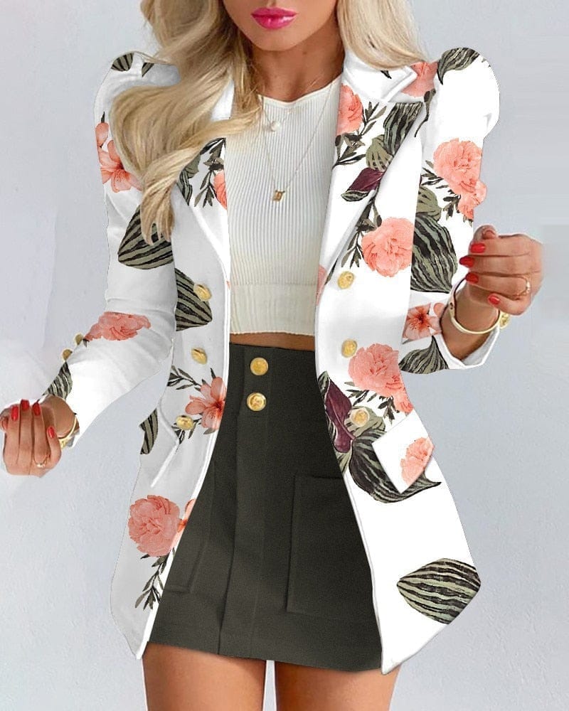 Printed blazer clearance for ladies