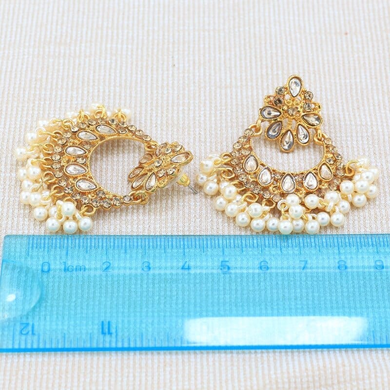New Gold Color Handmade Indian Earrings BENNYS 
