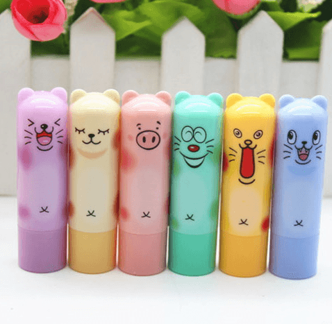 New Makeup Moisturizing Colourless Lip Balm Natural Plant Sphere Lip Gloss Fruit Embellish lipstick BENNYS 