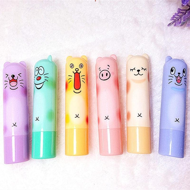 New Makeup Moisturizing Colourless Lip Balm Natural Plant Sphere Lip Gloss Fruit Embellish lipstick BENNYS 