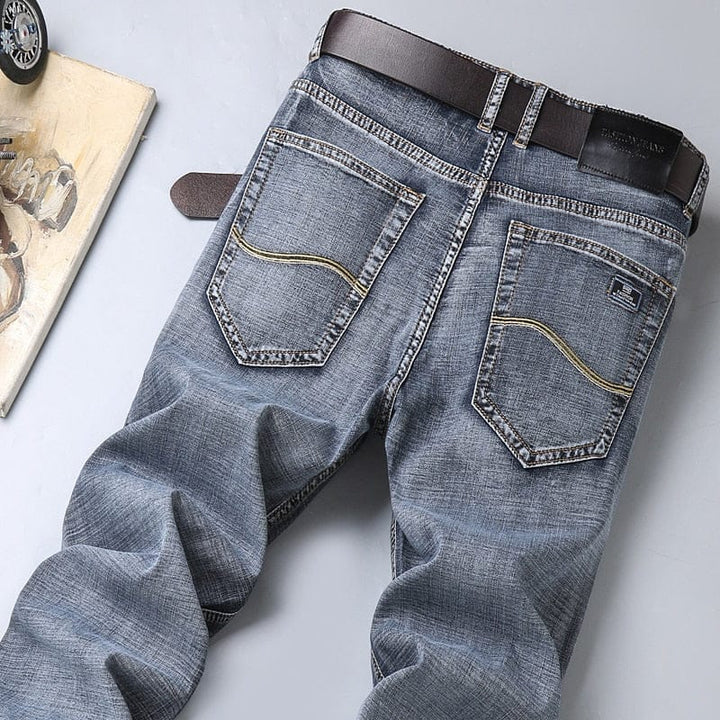 New Men's Jeans Classic Style Business Casual Pants BENNYS 