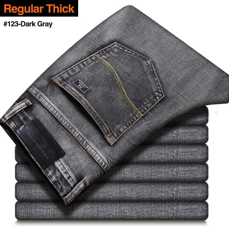 New Men's Jeans Classic Style Business Casual Pants BENNYS 