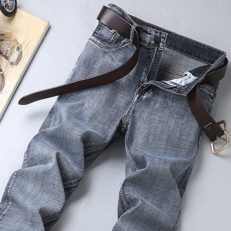 New Men's Jeans Classic Style Business Casual Pants BENNYS 