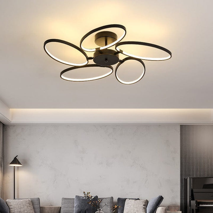 New Modern Minimalist Creative Personality Ring Led Chandelier BENNYS 