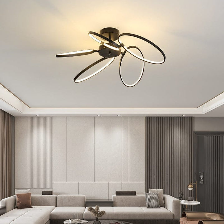 New Modern Minimalist Creative Personality Ring Led Chandelier BENNYS 