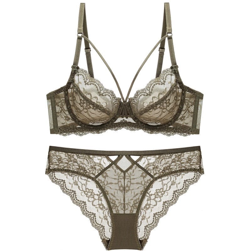 Lace bra and 2024 panty set