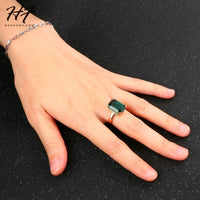 New Rose Gold Color Crystal Ring For Women BENNYS 
