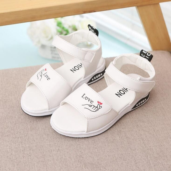 New Summer Girls Shoes Flat Heel Sandals For Kids BENNYS 