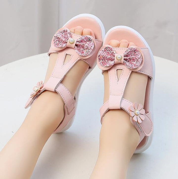 New Summer Girls Shoes Flat Heel Sandals For Kids BENNYS 