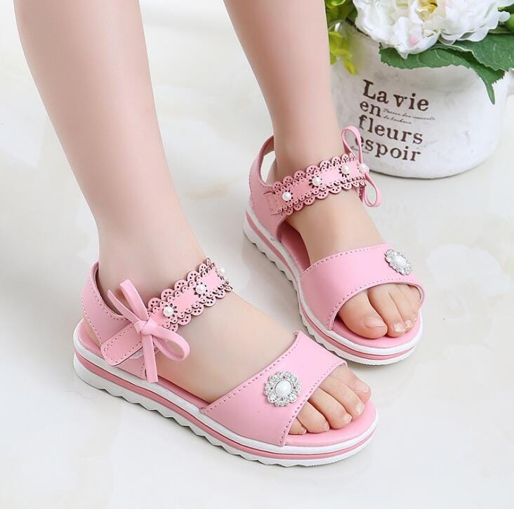 New Summer Girls Shoes Flat Heel Sandals For Kids BENNYS 