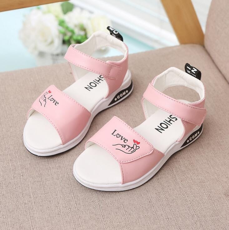 New Summer Girls Shoes Flat Heel Sandals For Kids BENNYS 