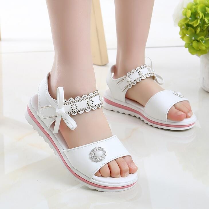 New Summer Girls Shoes Flat Heel Sandals For Kids BENNYS 