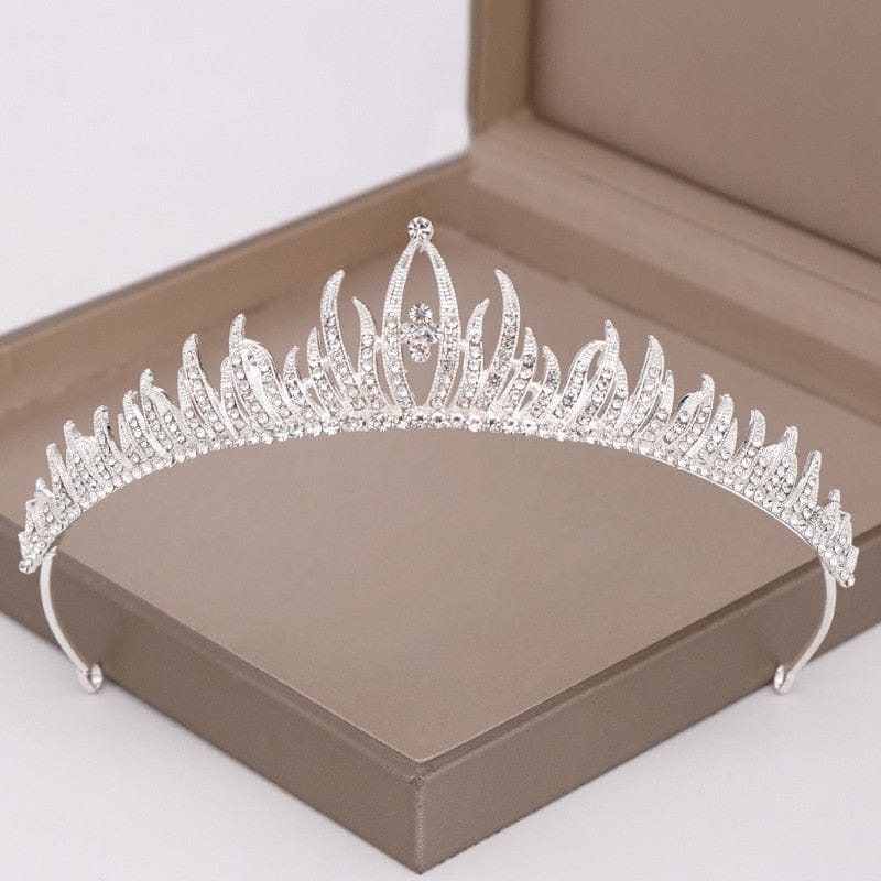 New Wedding Crown For Brides Rhinestone Hair Accessories BENNYS 