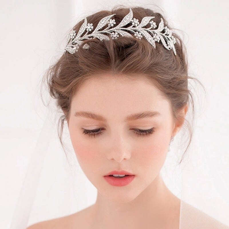 New Wedding Crown For Brides Rhinestone Hair Accessories BENNYS 