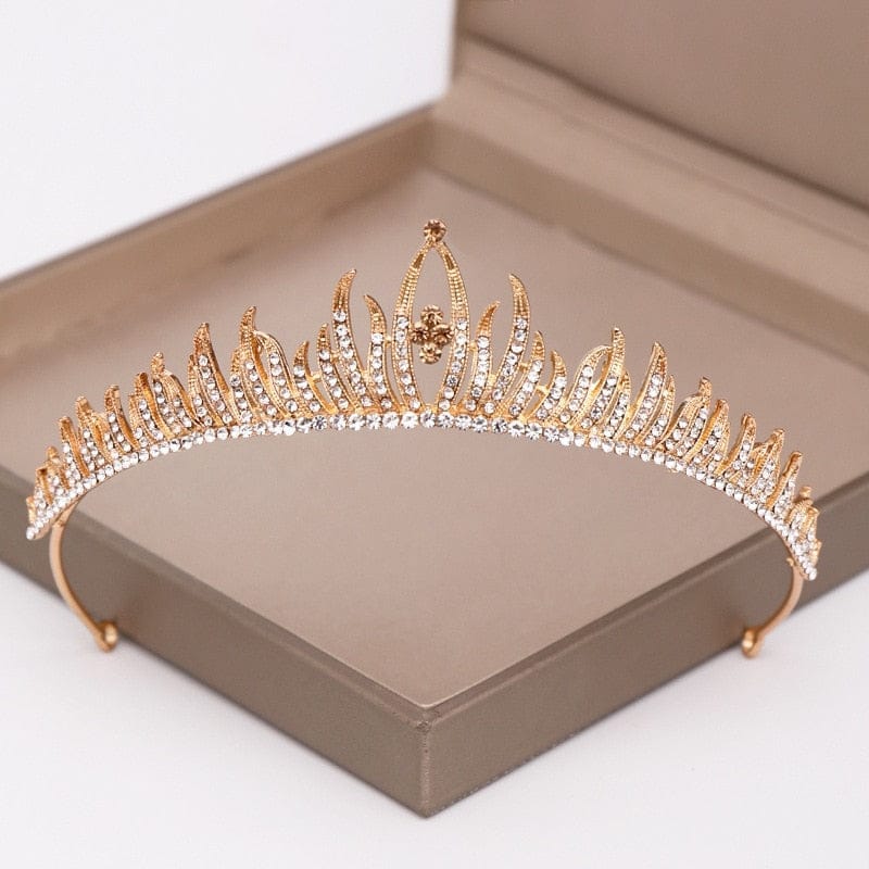 New Wedding Crown For Brides Rhinestone Hair Accessories BENNYS 