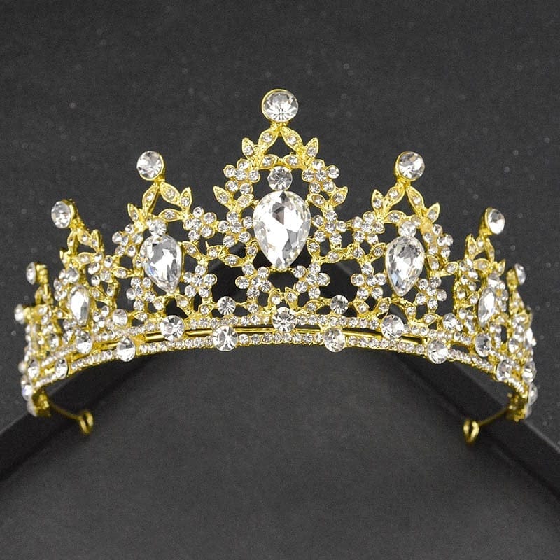 New Wedding Crown For Brides Rhinestone Hair Accessories BENNYS 