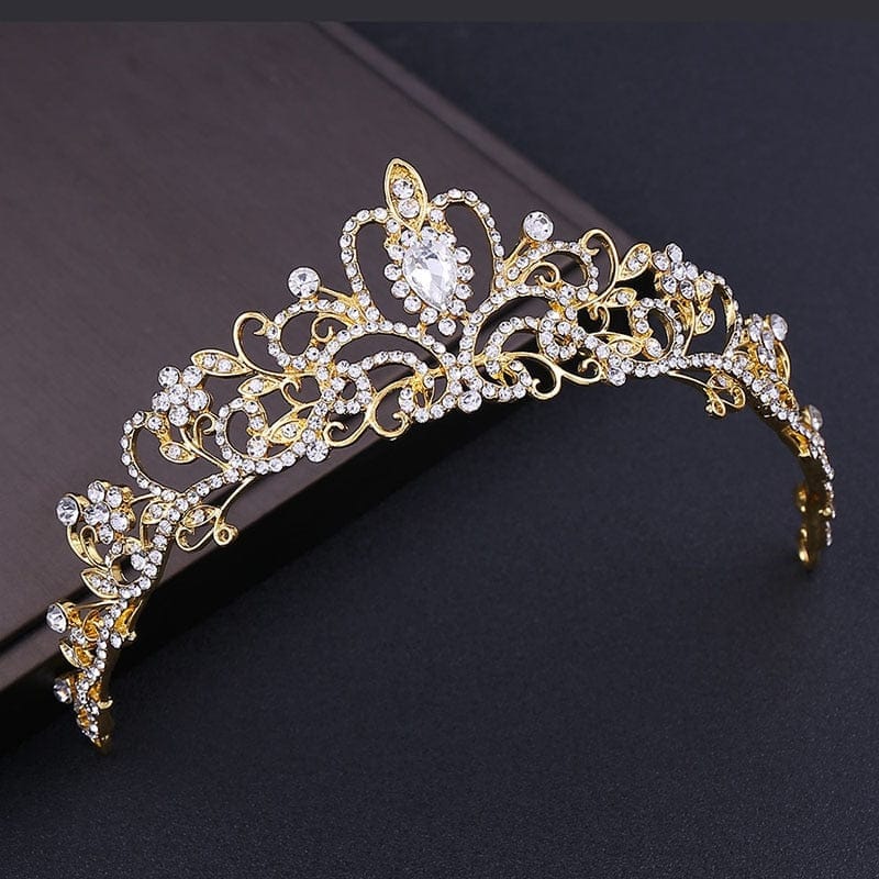 New Wedding Crown For Brides Rhinestone Hair Accessories BENNYS 