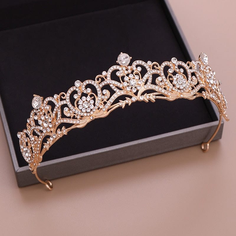 New Wedding Crown For Brides Rhinestone Hair Accessories BENNYS 