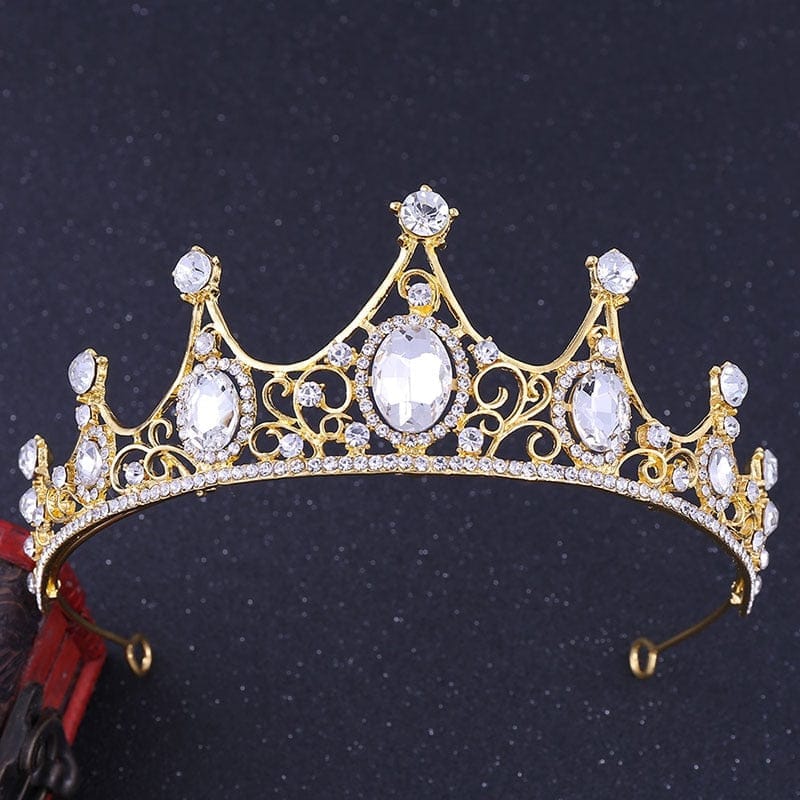 New Wedding Crown For Brides Rhinestone Hair Accessories BENNYS 