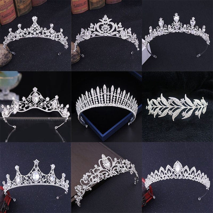 New Wedding Crown For Brides Rhinestone Hair Accessories BENNYS 