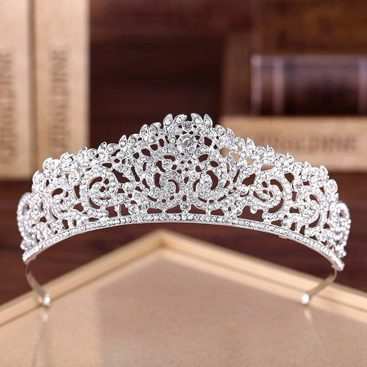 New Wedding Crown For Brides Rhinestone Hair Accessories BENNYS 