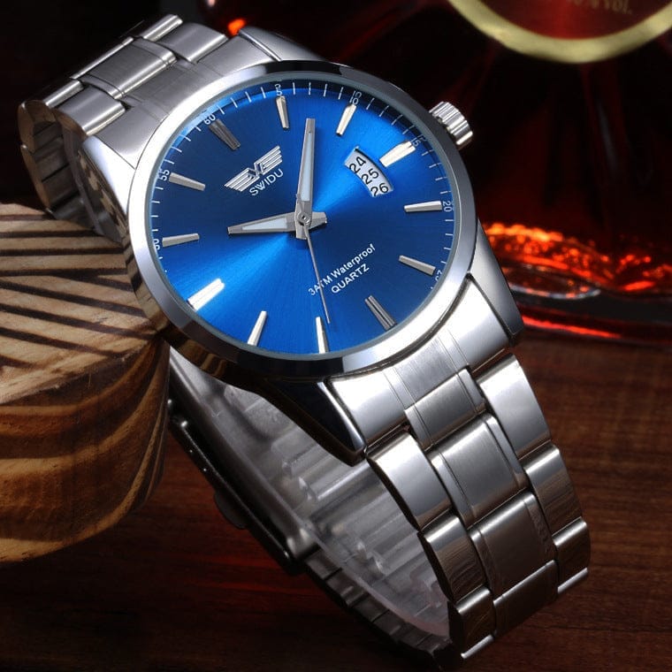 New watches, men's single day steel watches, non mechanical watches, foreign trade watches wholesale BENNYS 