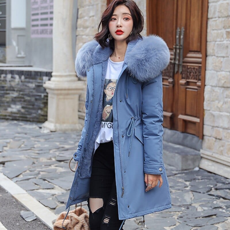 Parka jackets with fur on sale hood