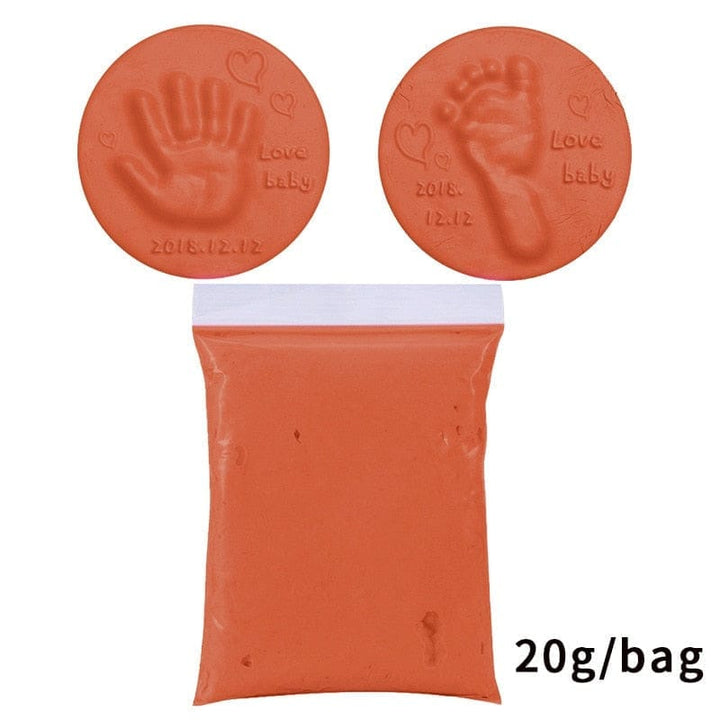 Newborn Baby Souvenirs Hand Print Footprint Non-toxic Clay Kit BENNYS 