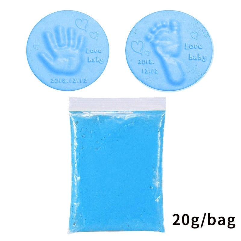 Newborn Baby Souvenirs Hand Print Footprint Non-toxic Clay Kit BENNYS 