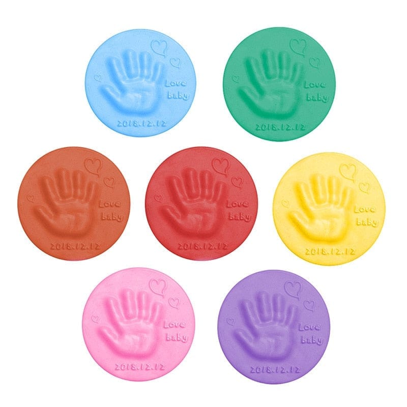 Newborn Baby Souvenirs Hand Print Footprint Non-toxic Clay Kit BENNYS 