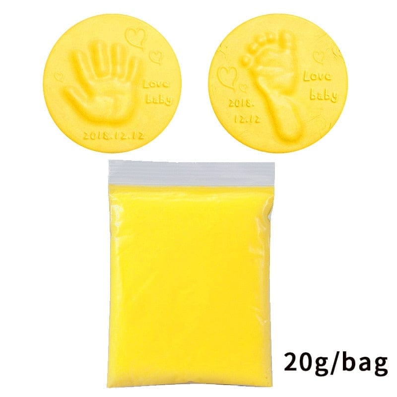 Newborn Baby Souvenirs Hand Print Footprint Non-toxic Clay Kit BENNYS 