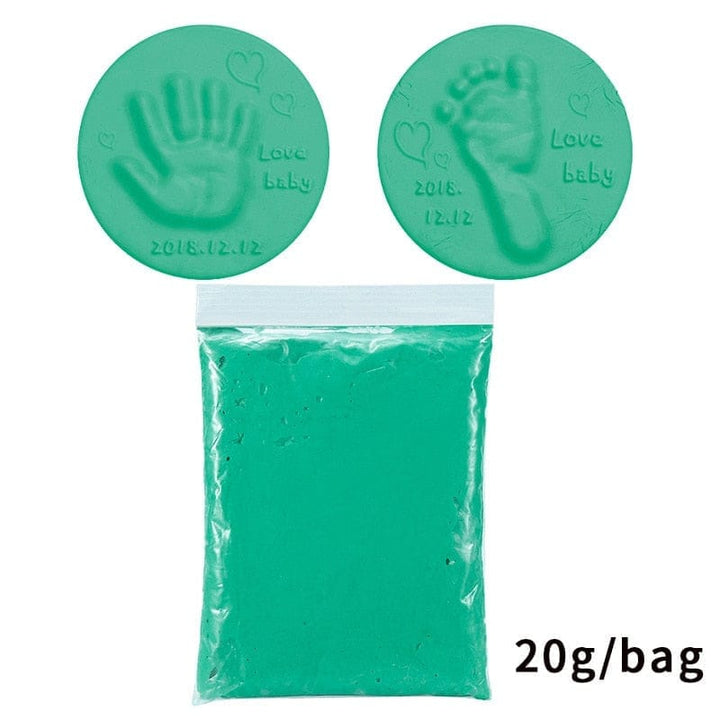 Newborn Baby Souvenirs Hand Print Footprint Non-toxic Clay Kit BENNYS 