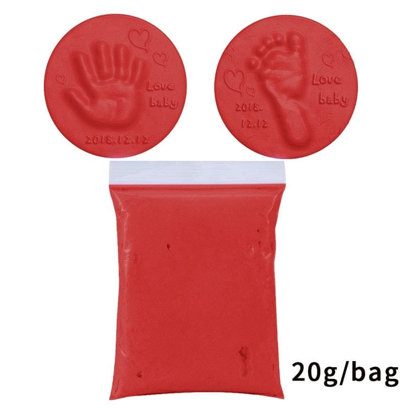 Newborn Baby Souvenirs Hand Print Footprint Non-toxic Clay Kit BENNYS 