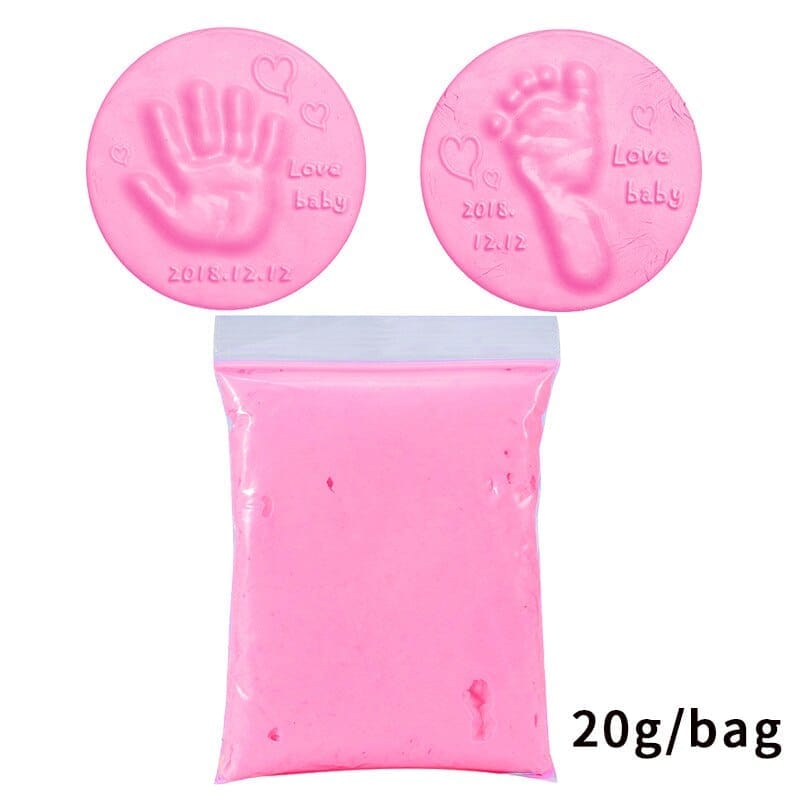 Newborn Baby Souvenirs Hand Print Footprint Non-toxic Clay Kit BENNYS 