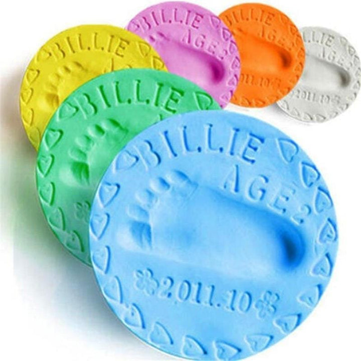 Newborn Baby Souvenirs Hand Print Footprint Non-toxic Clay Kit BENNYS 