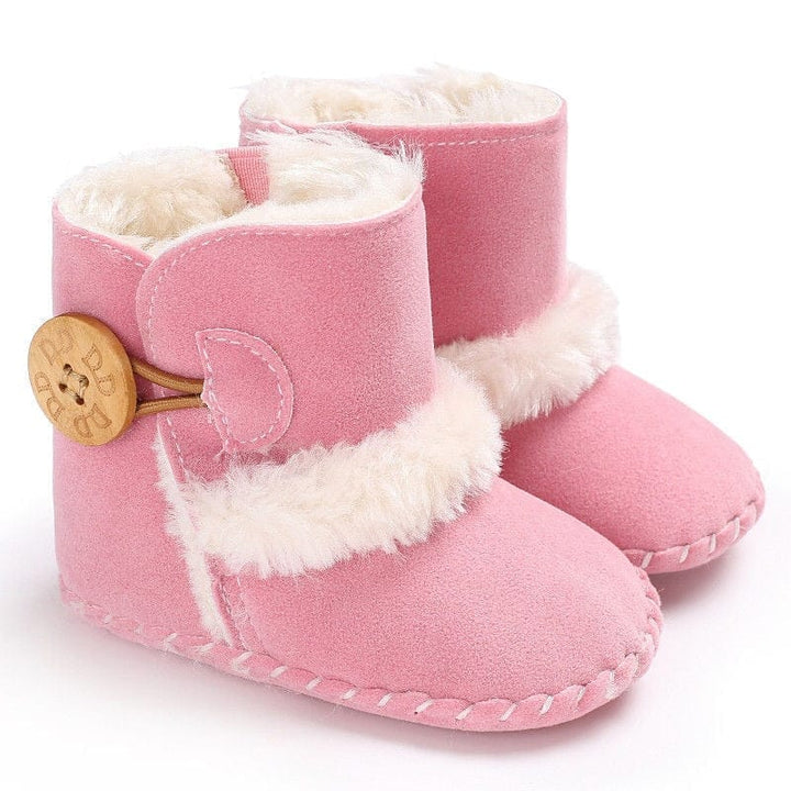 Newborn/Infants Baby Girls Snow Boots Winter Warm Baby Shoes BENNYS 