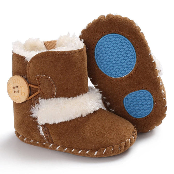 Newborn/Infants Baby Girls Snow Boots Winter Warm Baby Shoes BENNYS 