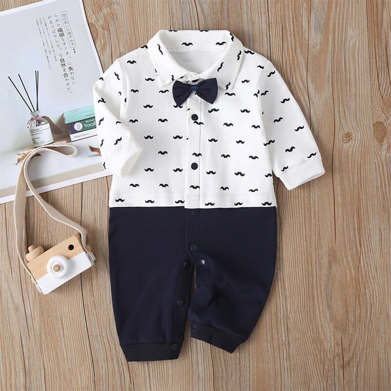Newborn baby jumpsuit spring and fall fashion baby boy clothing BENNYS 