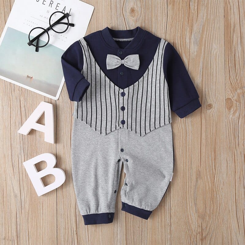 Newborn baby jumpsuit spring and fall fashion baby boy clothing BENNYS 