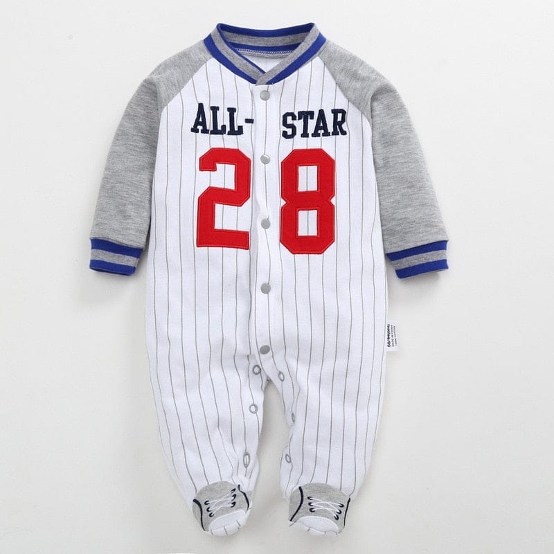 Newborn baby jumpsuit spring and fall fashion baby boy clothing BENNYS 