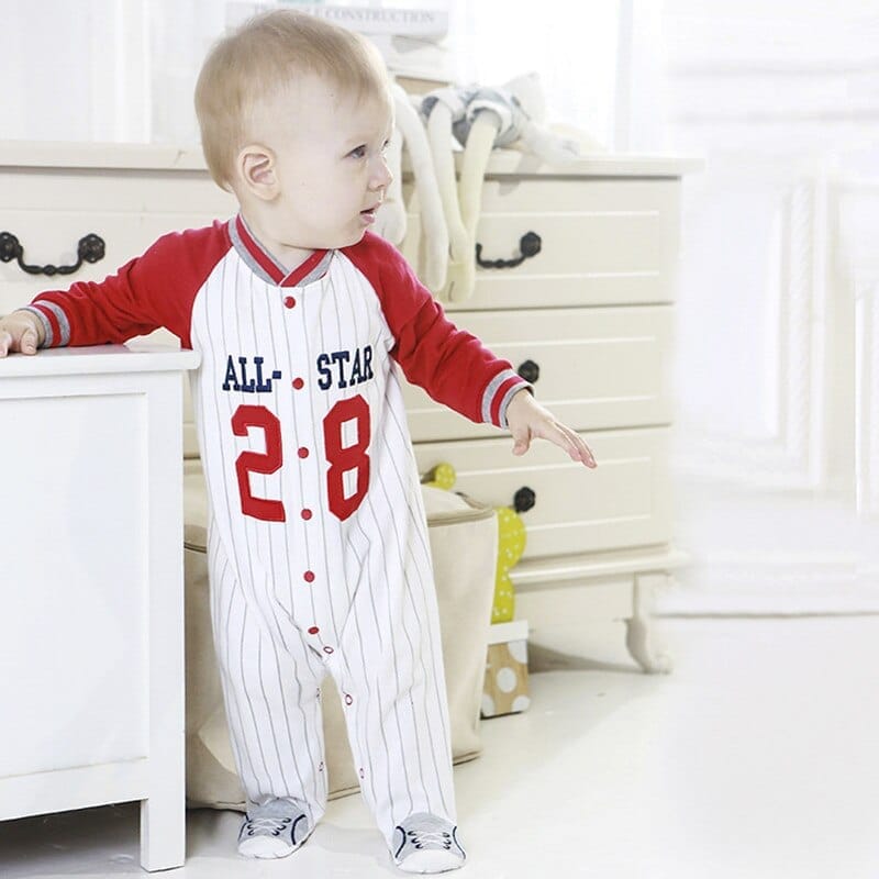 Newborn baby jumpsuit spring and fall fashion baby boy clothing BENNYS 