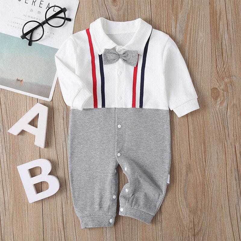 Newborn baby jumpsuit spring and fall fashion baby boy clothing BENNYS 