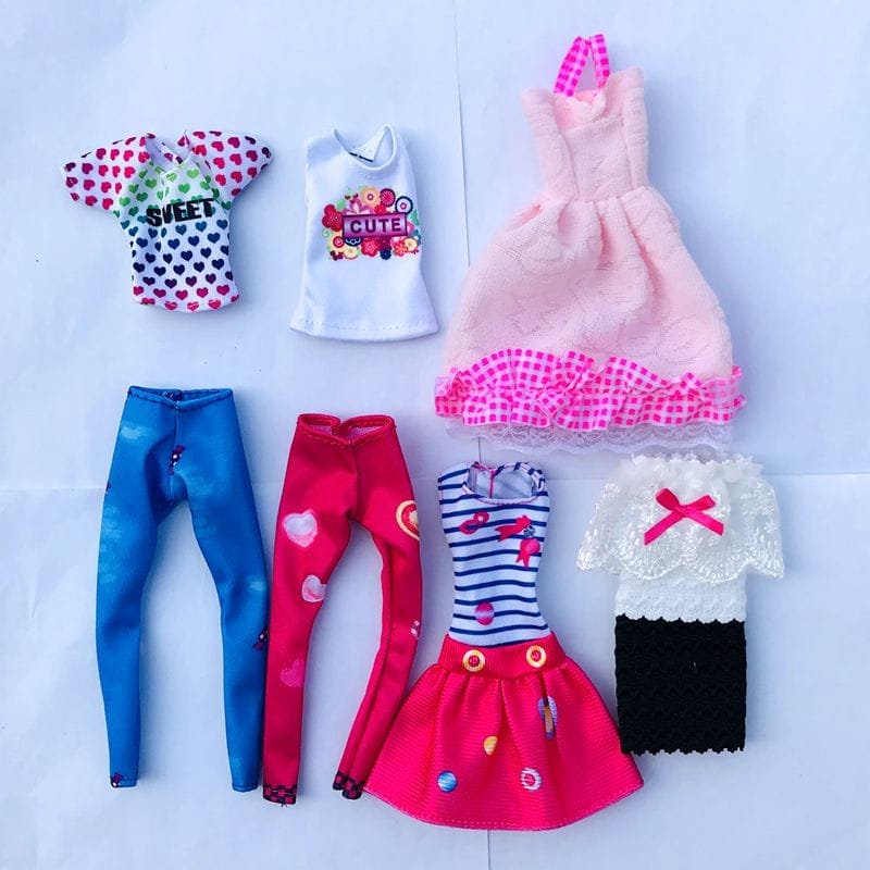 Newest Fashion Handmade 12 Items/Lot Doll Accessories BENNYS 