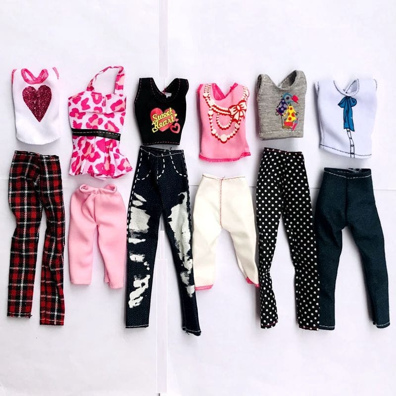 Newest Fashion Handmade 12 Items/Lot Doll Accessories BENNYS 