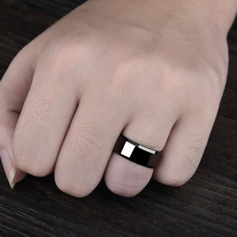 Niche Rings For Men And Women Stainless Steel Couple Rings BENNYS 