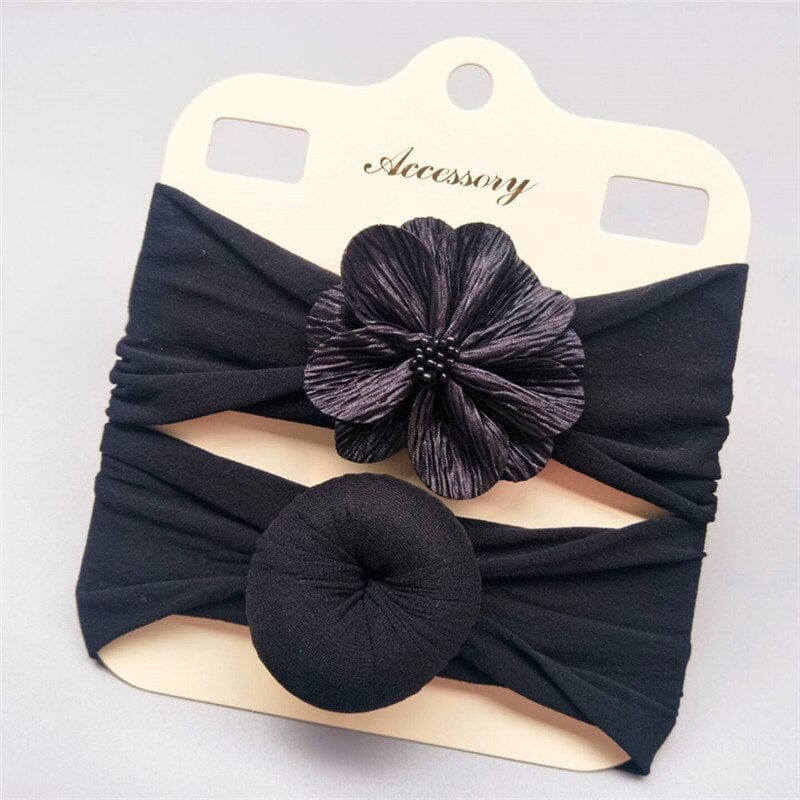 Nishine New 2pcs/lot Children Baby Girls Sunglasses Hair Band Set Anti-UV Cartoon Glasses Knot Bow Headband Photo Props Gifts BENNYS 
